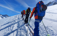 Ski touring