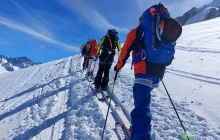 A l'assaut des Grands Montets