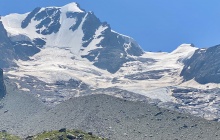 Tresenta Summit (3609m), Victor Emmanuel II refuge