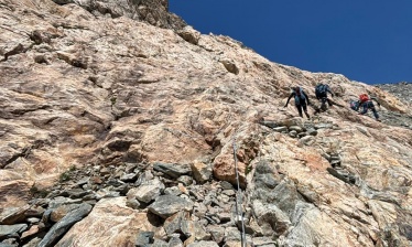 Stage de perfectionnement à l'alpinisme dans les Ecrins